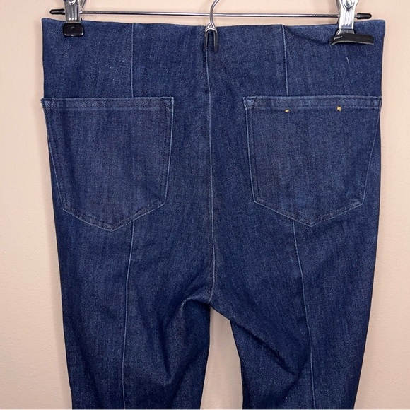 Size 28 Pilcro High Rise Denim Jegging Blue Stretch Pull On Style Anthropologie - Picture 8 of 13